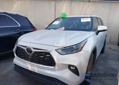 2022 Toyota Highlander Xle из США, поврежденный, VIN 5TDGZRAHXNS542112